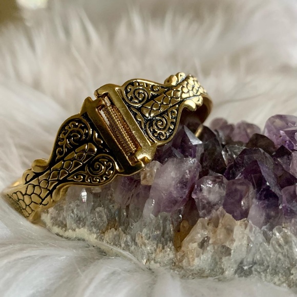 Vintage Snake Cuff Bracelet - Picture 5 of 5